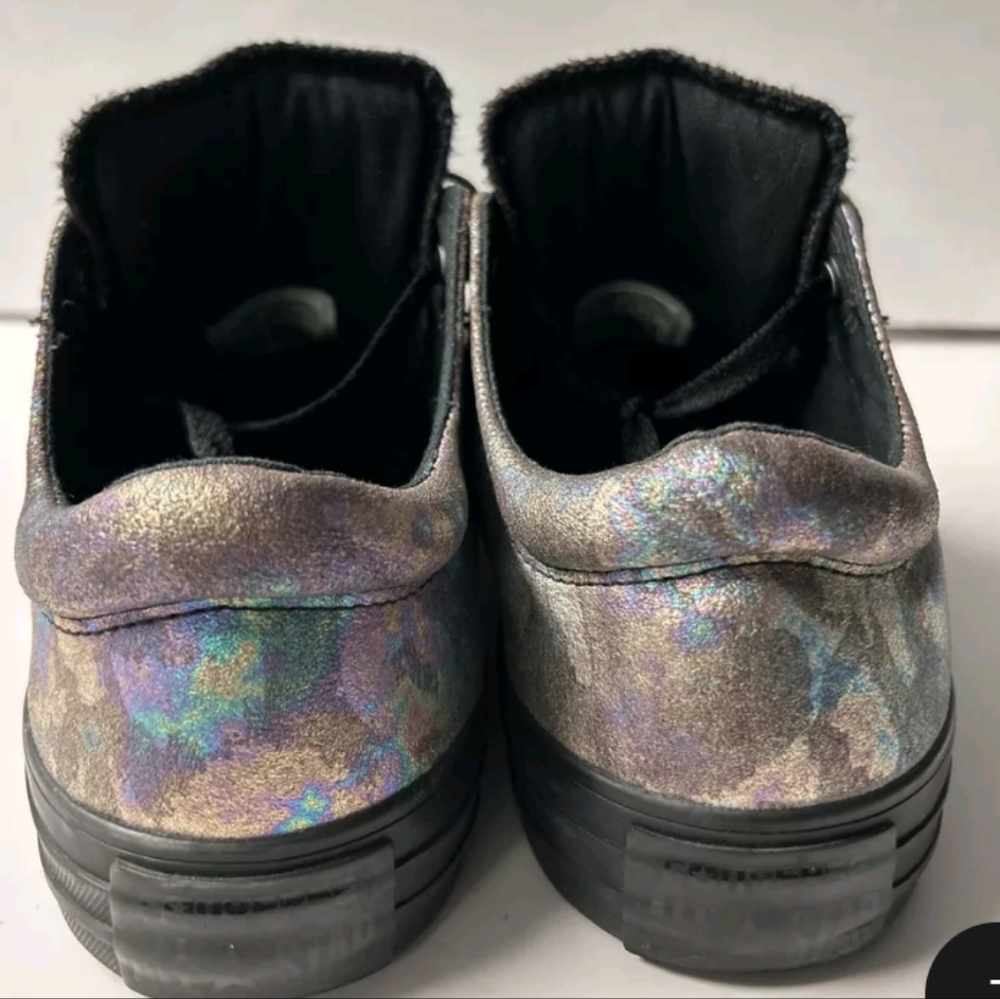 Iridescent Oil-slick Converse